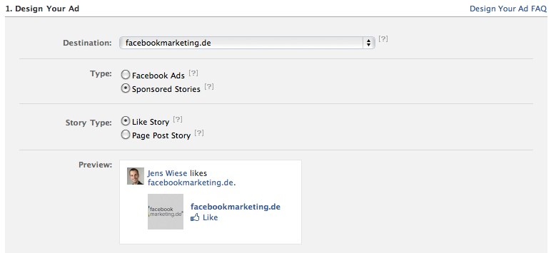 Sponsored Stories nun für jeden verfügbar