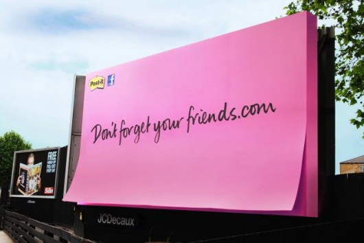 Post-it Don't Forget Your Friends - Pink