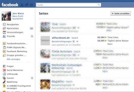 Facebook-1 Neues Pages Dashboard