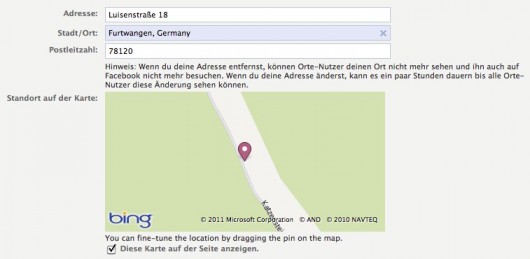 Bing Map im Backend: Funktioniert nicht in allen Browsern
