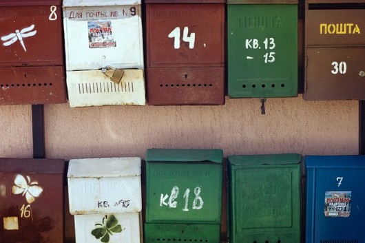 Image Credits: Mailboxes CC-BY alubavin @ flickr.com