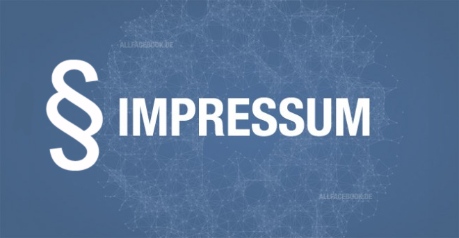 Impressumspflicht