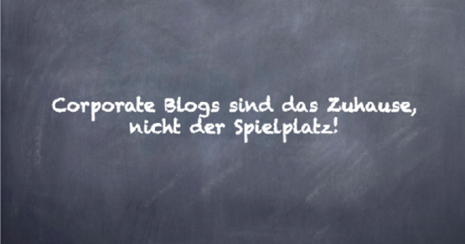 corporate blogs sind das zuhause nicht der spielplatz