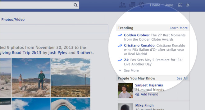 Facebook-Trending