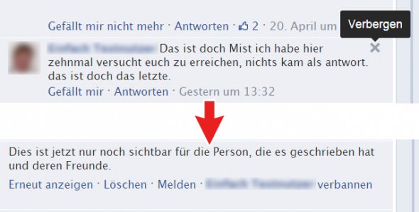 Hausrecht auf Facebook
