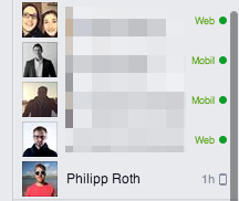 Chatstatus