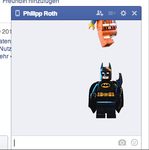 Sticker im Chat
