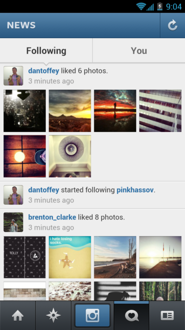 Instagram 3.5 - News