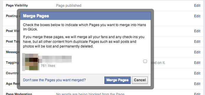 Merge Pages