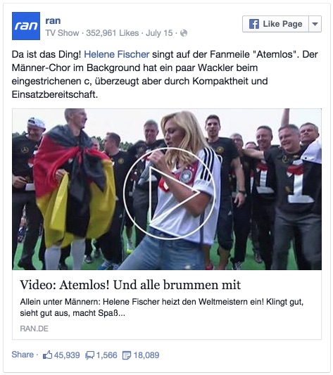 ran - Da ist das Ding! Helene Fischer singt auf der Fanmeile... 2014-12-03 14-40-44