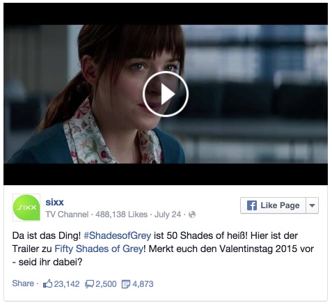 sixx - Da ist das Ding! #ShadesofGrey ist 50 Shades of heiß! Hier... 2014-12-03 14-42-11