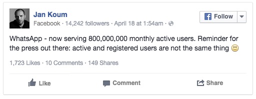 Jan Koun auf Facebook