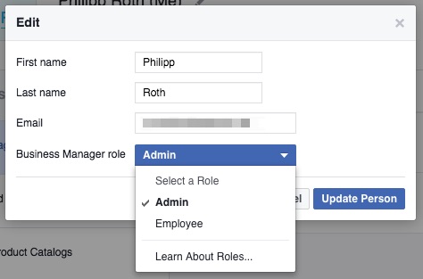 Rolle-Business-Manager