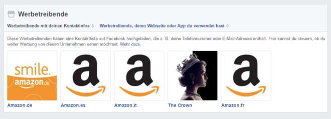 Noch ist diese Auskunft über Werbetreibende, die Facebook Nutzerdaten überlassen, vielen Nutzern nicht bekannt, könnte jedoch zu unangenehmen Rückfragen führen, wenn ein Unternehmen selbst z.B. Kundendaten hochlädt.