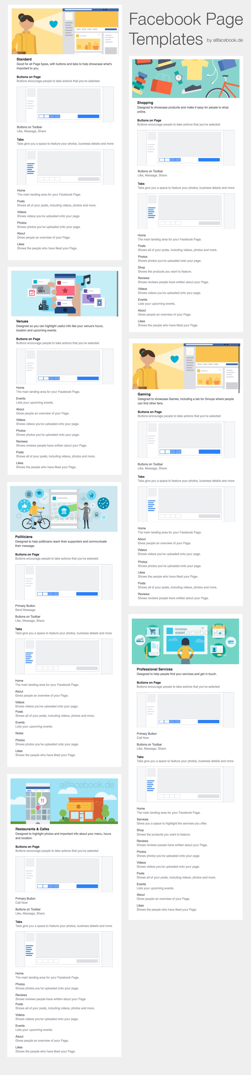 facebook-page-templates