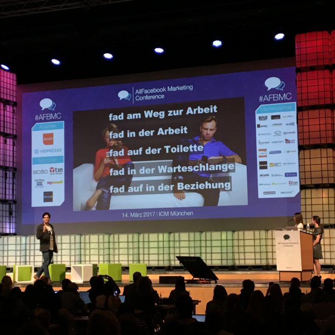 Allfacebook Marketing Conference 2017 in München #AFBMC #Palmers