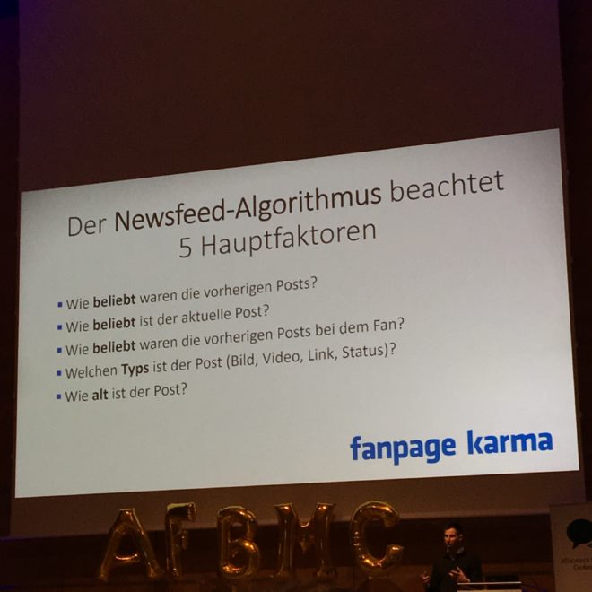 Allfacebook Marketing Conference 2017 in München #AFBMC #Fanpagekarma