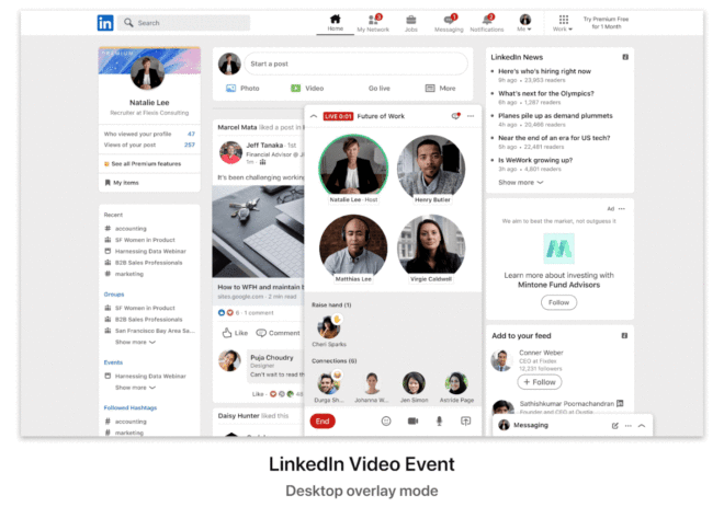 LinkedIn Audio