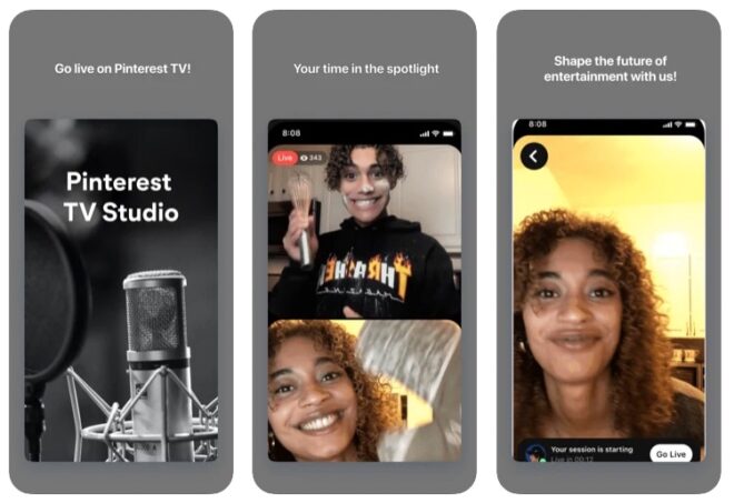 Pinterest neue App