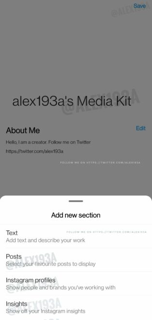 Creator Media-Kit Instagram