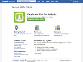 Facebook Android Dev Center