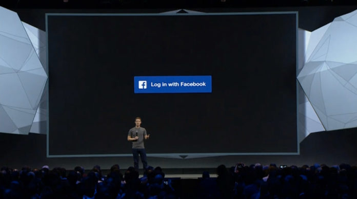 Mark Zuckerberg auf der F8 in San Francisco zum Thema Facebook Login