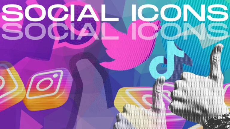 Das sind die Social-Media-Icons, die du wirklich nutzen darfst